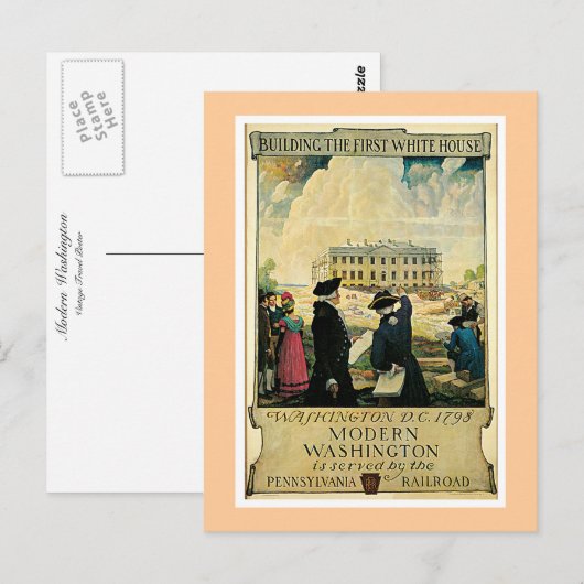 Carte Postale Washington moderne (Devant / Derrière)