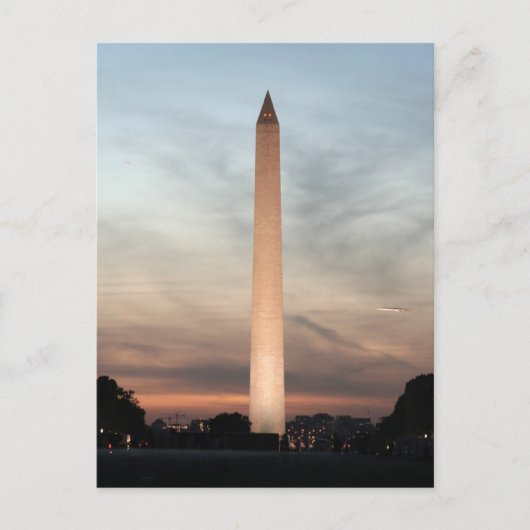 Carte postale Washington Monument (Devant)