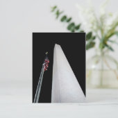 Carte postale Washington Monument (Debout devant)