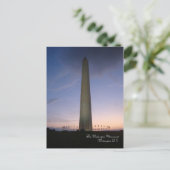 Carte postale Washington Monument (Debout devant)