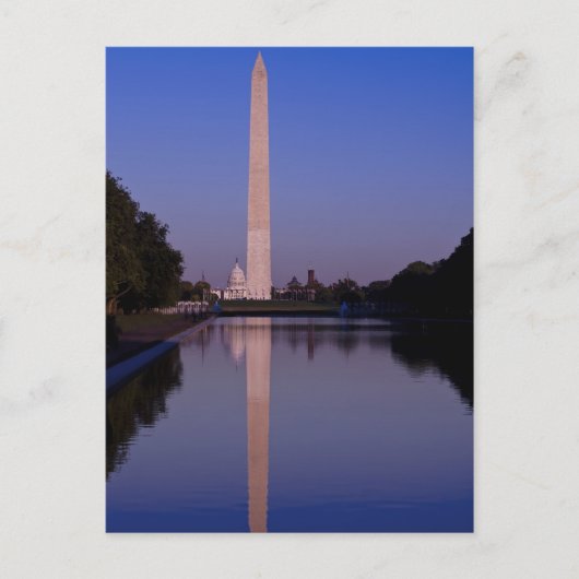 Carte postale Washington Monument (Devant)