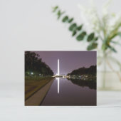 Carte postale Washington Monument (Debout devant)