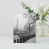 Carte postale Washington Monument (Debout devant)