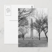 Carte Postale Washington Monument (Devant / Derrière)