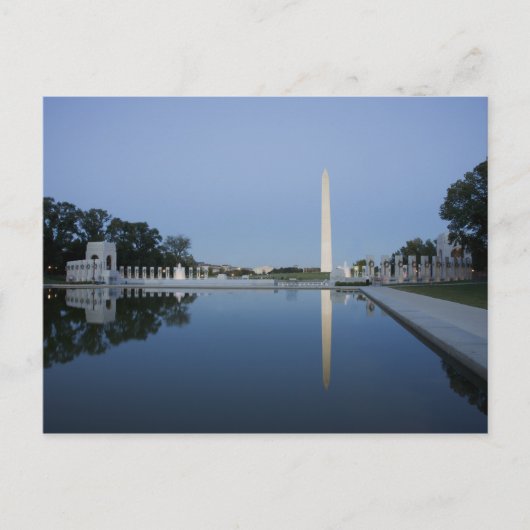 Carte Postale Washington Monument, Reflect Pool, Washington (Devant)