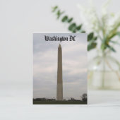 Carte Postale Washington Monument, Washington DC (Debout devant)
