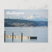 Carte Postale Washington Olympic Mountains Voir Voyage (Devant)