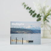 Carte Postale Washington Olympic Mountains Voir Voyage (Debout devant)