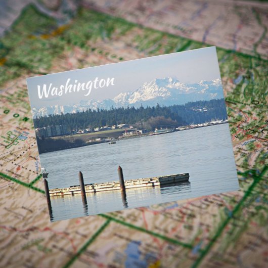 Carte Postale Washington Olympic Mountains Voir Voyage
