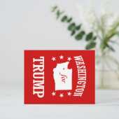 CARTE POSTALE WASHINGTON POUR TRUMP (Debout devant)