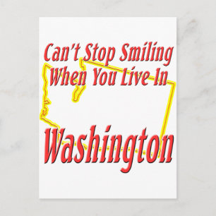 Carte Postale Washington - Souriant
