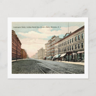 Carte Postale Washington St, Hoboken, New Jersey Vintage