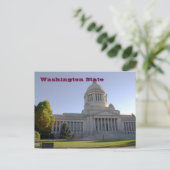 Carte Postale Washington State Capitol, État de Washington (Debout devant)