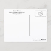 Carte Postale Washington State Mount Shuksan Travel (Dos)