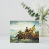 Carte postale - Washington Traversant le Delaware (Debout devant)