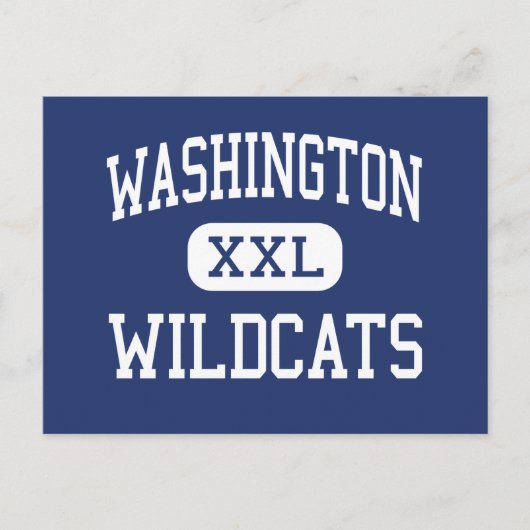Carte Postale Washington - Wildcats - High - Pensacola Florida (Devant)