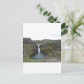 Carte Postale Wasserfall in See (Debout devant)