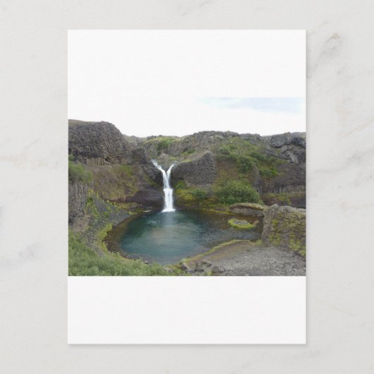 Carte Postale Wasserfall in See (Devant)