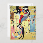 Carte Postale Wassily Kandinsky (Devant / Derrière)
