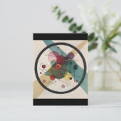 Carte Postale Wassily Kandinsky Cercles Dans Un Cercle (Debout devant)