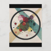Carte Postale Wassily Kandinsky Cercles Dans Un Cercle (Devant)