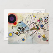 Carte Postale WASSILY KANDINSKY - Composition VIII 1923 (Devant / Derrière)