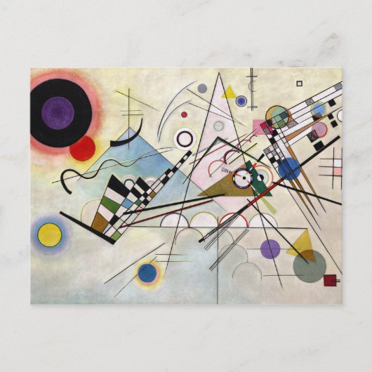Carte Postale WASSILY KANDINSKY - Composition VIII 1923 (Devant)