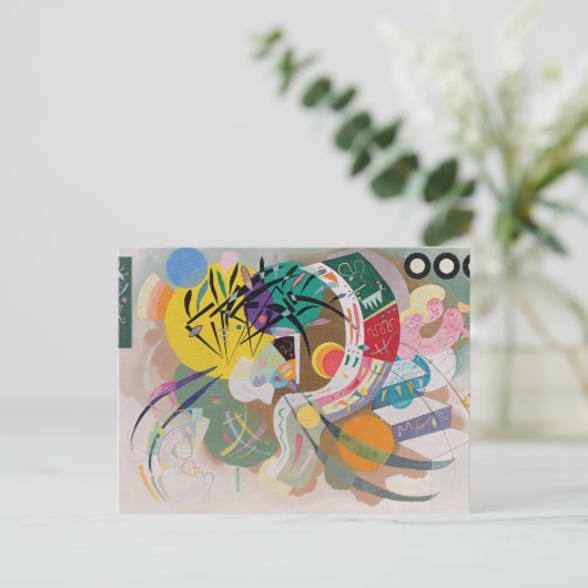 Carte Postale WASSILY KANDINSKY - Courbe dominante (Debout devant)