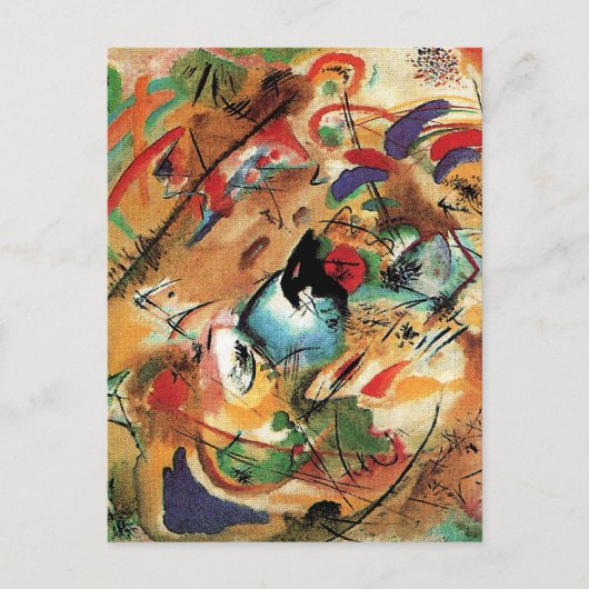 Carte Postale Wassily Kandinsky - Improvisation, Dreamy, (Devant)