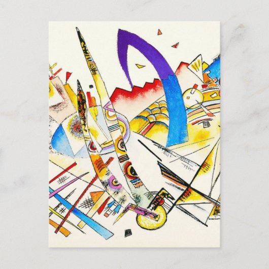 Carte Postale Wassily Kandinsky - Sans titre (Devant)