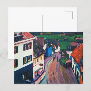 Carte Postale Wassily Kandinsky The Vibrant Cityscape Classic