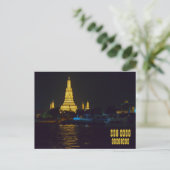 Carte Postale Wat Arun la nuit (Debout devant)