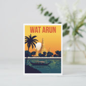 Carte Postale Wat Arun Temple at Sunset (Debout devant)