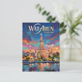 Carte Postale Wat Arun Thaïlande (Debout devant)