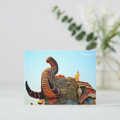 Carte Postale Wat Ban Rai, Korat, Thaïlande (Debout devant)