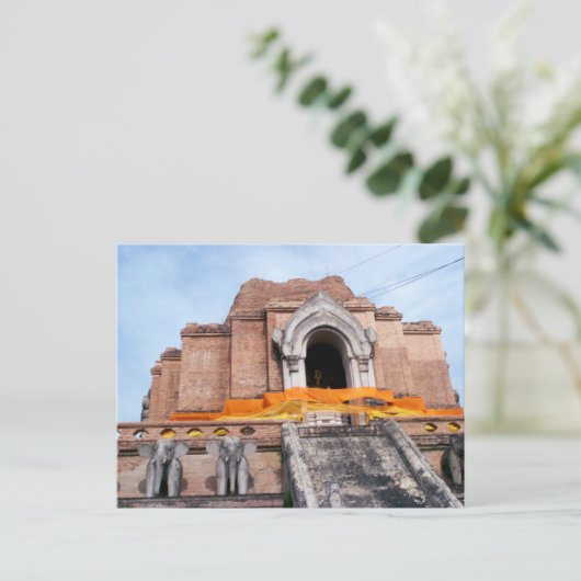 Carte Postale Wat Chedi Luang (Debout devant)