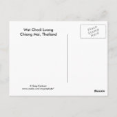 Carte Postale Wat Chedi Luang (Dos)