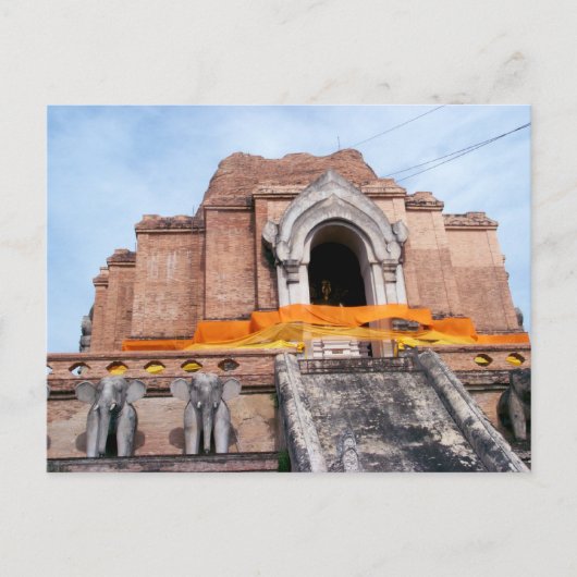 Carte Postale Wat Chedi Luang (Devant)