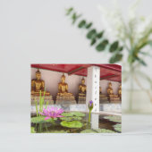 Carte Postale wat pho buddha lotus (Debout devant)