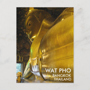 Carte Postale Wat Pho Recenser Bouddha d'or Bangkok Thaïlande