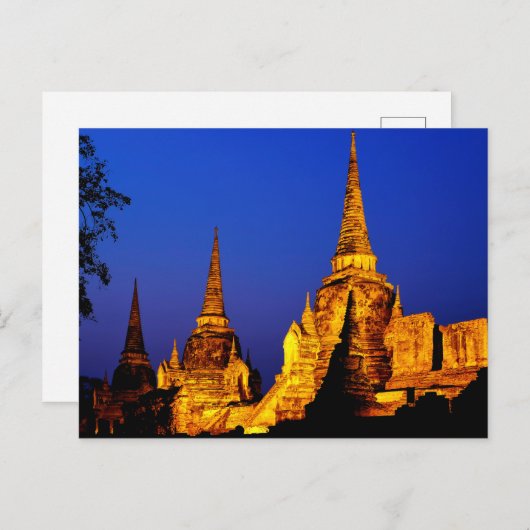 Carte Postale Wat Phra Si Sanphet (Devant / Derrière)