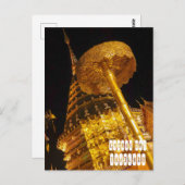 Carte Postale Wat Phra That Doi Suthep Chiang Mai la nuit (Devant / Derrière)