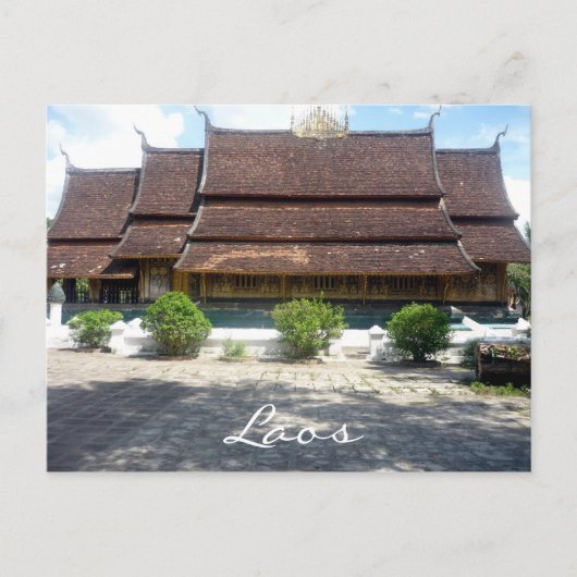 Carte Postale wat xieng thong (Devant)