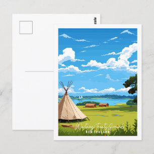 Carte Postale Watangi Treaty Grandes Nouvelle-Zélande voyage vin