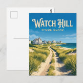 Carte Postale Watch Hill, Rhode Island (Devant / Derrière)