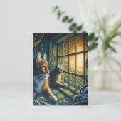 Carte Postale Watchers à balai (Debout devant)