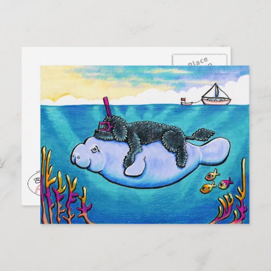 Carte Postale Water Babies (Devant / Derrière)