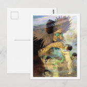 Carte Postale Water Baby and Fairy, Jessie Willcox Smith (Devant / Derrière)