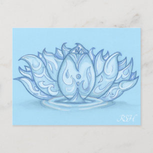 Carte Postale Water Elemental Lotus