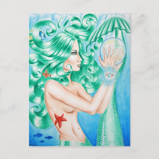 Carte postale Water Goddess (Devant)